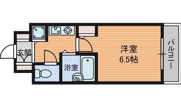 アスヴェル天満橋の物件間取画像